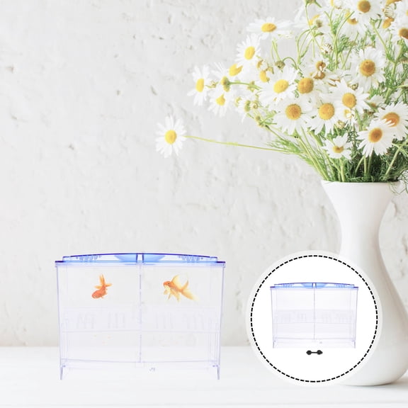 IBASETOY 1Pcs Fish Hatching Box with Transparent Plastic for Protection from Adult Fish in Aquariums