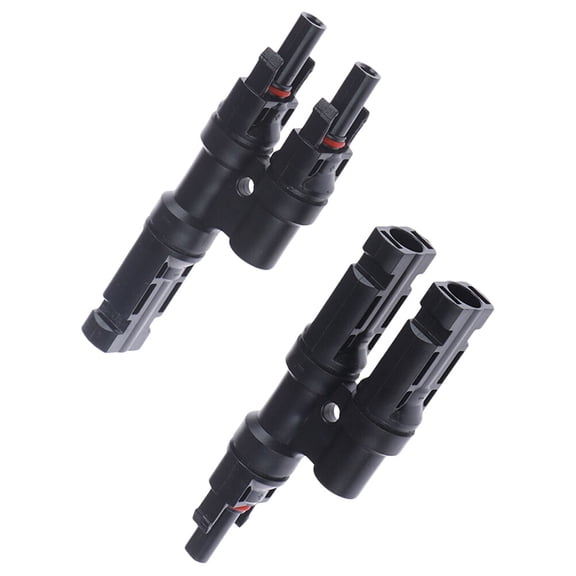 IBASETOY 1Pcs Solar Connectors Panel Side Solar Panel Connector Black Quick Connection for Renewable Energy Users