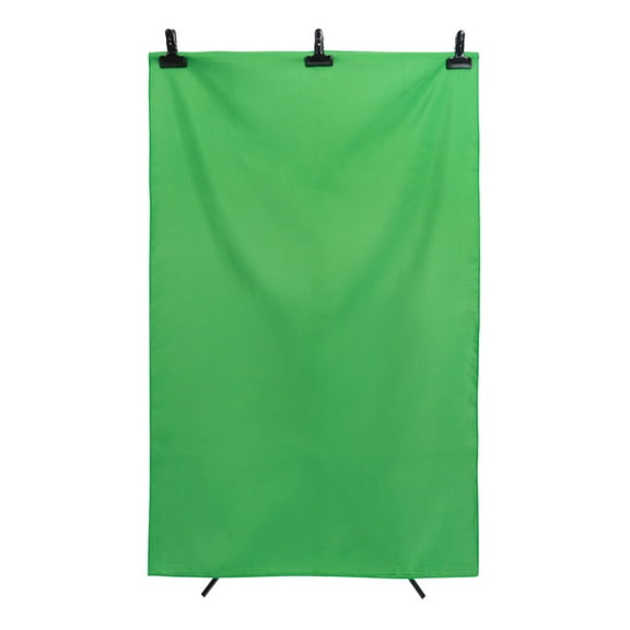 IBASETOY 1Pc Solid Color Green Photography Background Cloth for Indoor Outdoor Photo and Video Shoot