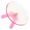 thumbnail image 1 of IBASETOY 1Pc Pink Exercise Wheel for Hamsters and Small Pets Durable, 1 of 5
