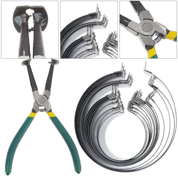 IBASETOY 1Set Piston Ring Compressor Tool Set Made of Rust Resistant Steel for Cylinder Installer Use