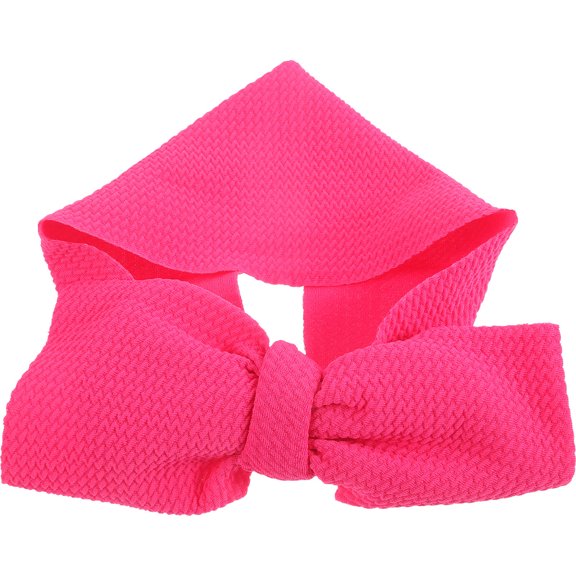 IBASETOY Cat Pet Headband Bow Rosy Polyester 1Pcs