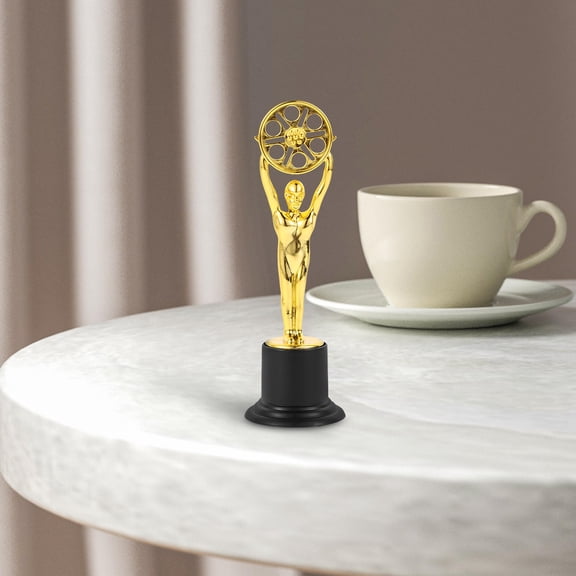 IBASETOY Trophy Award Plastic Trophies Multi Charming Figure Kid's Design For Students 1Set