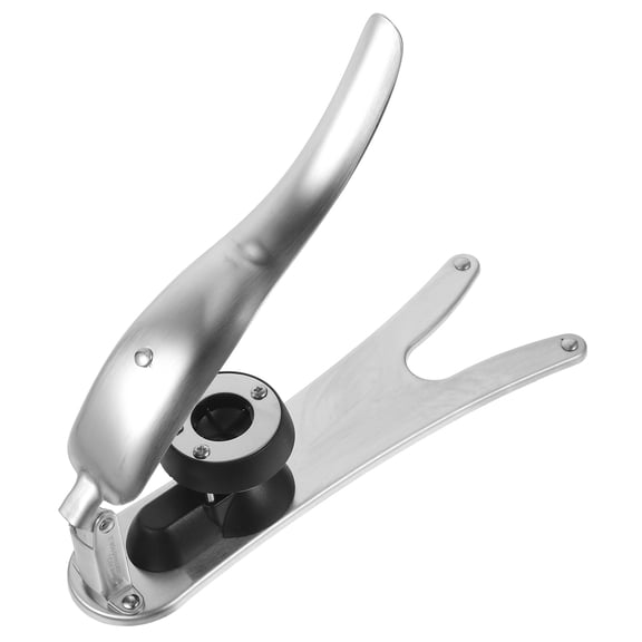 IBASETOY 1Set Portable Nutcracker Chestnut Clip Tool for Dried Fruit Opening Silver Finish