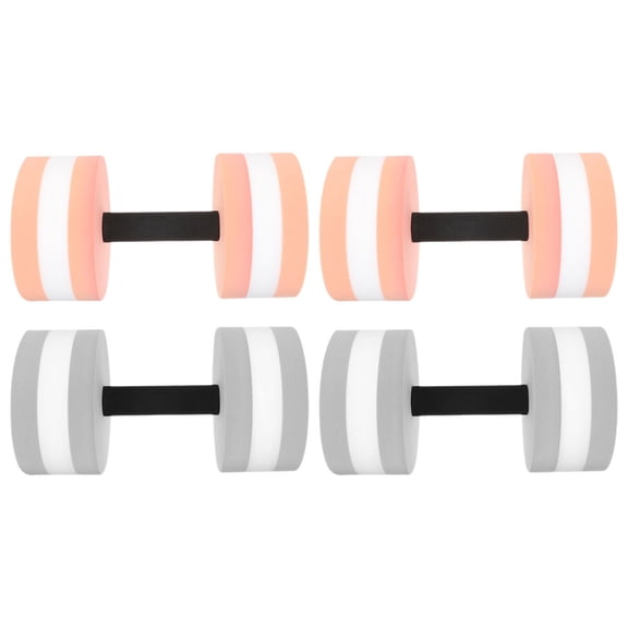 IBASETOY 4Pcs Pool Weight Set for Water Exercise Assorted Color Improve Balance and Coordination