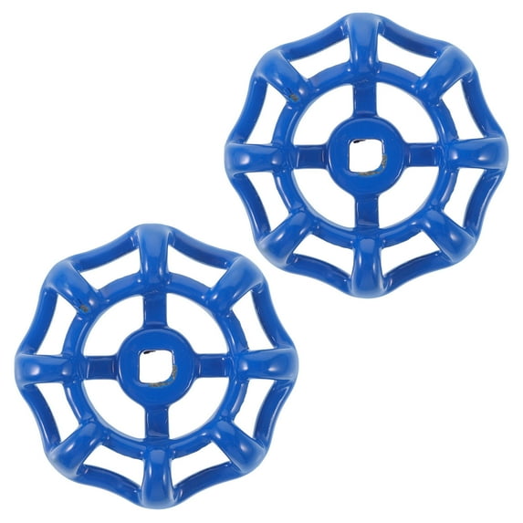 IBASETOY 2 Pcs Bib Valve Handle Replacement Cast Steel Blue for Hose Bib Applications Adults
