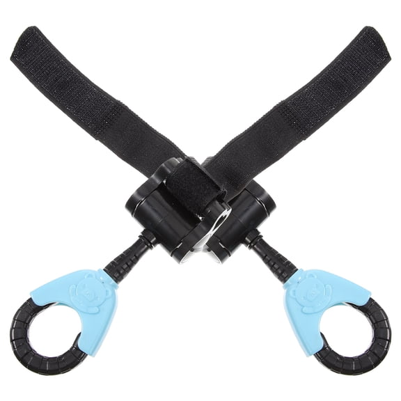 IBASETOY 2 Pcs Cart Hooks Stroller Hooks Blue ABS Rotating for Parents