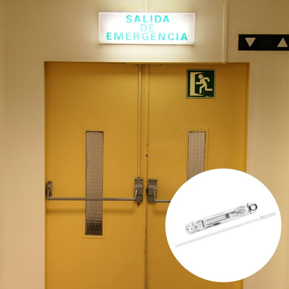 IBASETOY 2 Sets Home Concealed Door Bolt Stainless Steel Lock for Kitchen and Bathroom