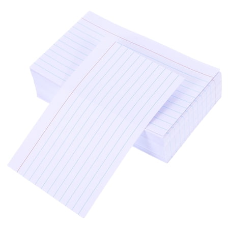 IBASETOY 200Pcs Cute Index Cards Multi Color for Vocabulary Practice and Exam Review