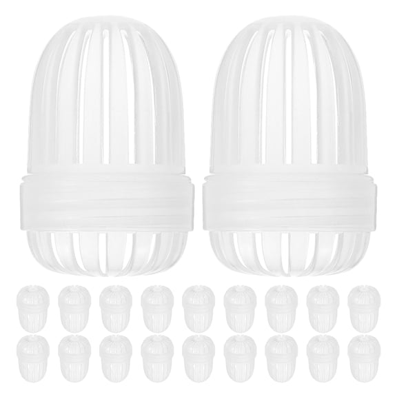 IBASETOY 20pcs Tea Infuser Transparent Plastic For Brewing Tea Leaves In Teapot