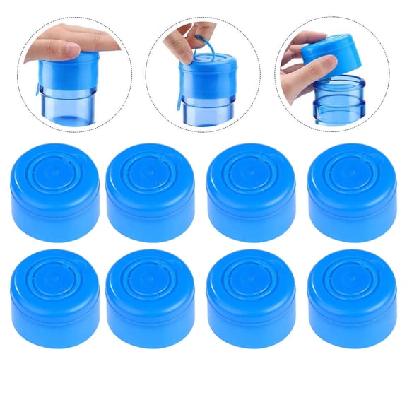 IBASETOY 25Set Water Caps Replacement Plastic Blue Circular for General Users