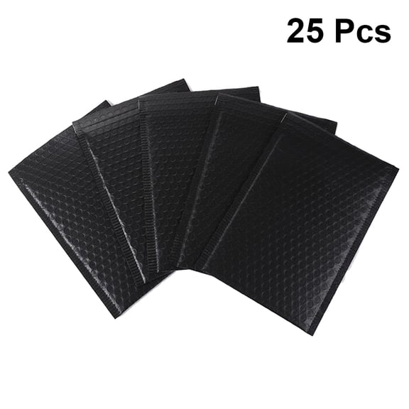 IBASETOY  Black Bubble Storage Bag Strong and Durable for Transportation 25Pcs