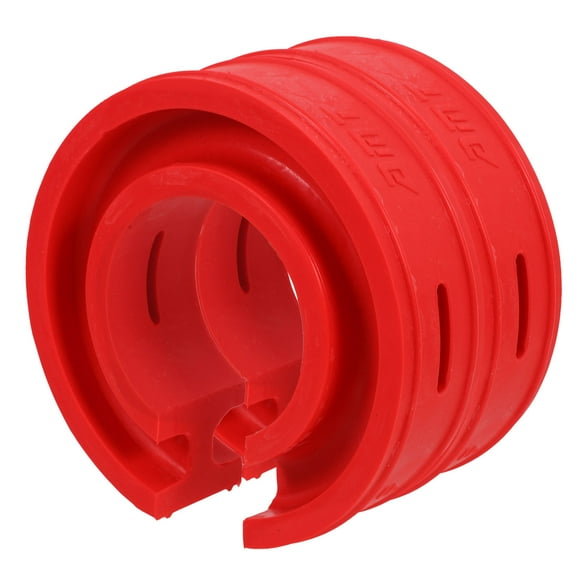IBASETOY 2Pcs Car Shock Absorber Red Coil Spring Buffer Cushion Compatible with Most Vehicle Models