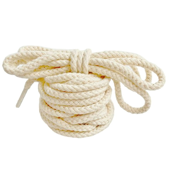 IBASETOY 2Pack Decorative Shoe Laces Shoelace Cotton Hemp Woven Style Rough Rope Weave for Sports Activities
