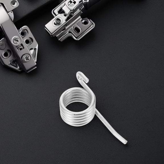 IBASETOY Spring Hook Accessory for Mop Bucket Durable Stainless Steel Silver 2Pcs