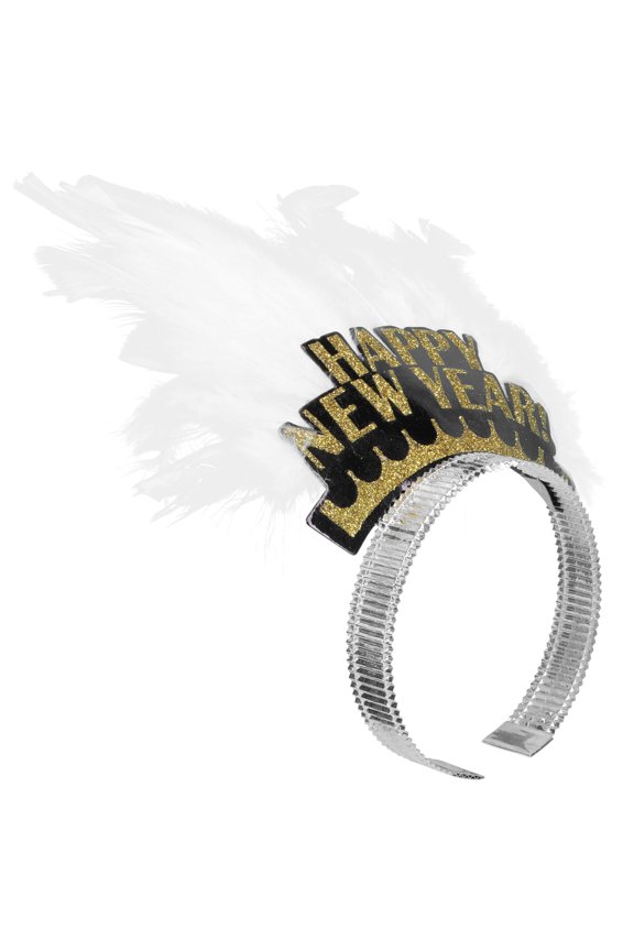 2Pack New Year Decorative Headbands Party Accessory Assorted Color for Events