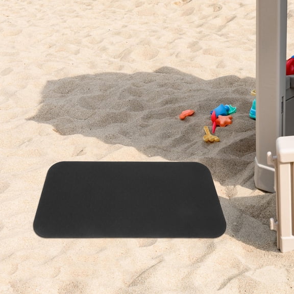 IBASETOY 2Pcs Garden Kneeling Pad Black Double Antislip Lightweight Cushion for Prayer and Work