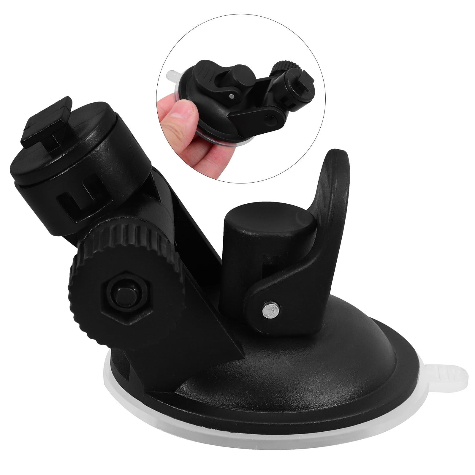 3-Pack Car Dash Cam Suction Cup Mount – Strong Holder Base For GPS, DVR, Driving Recorder (No Rotating Joint)