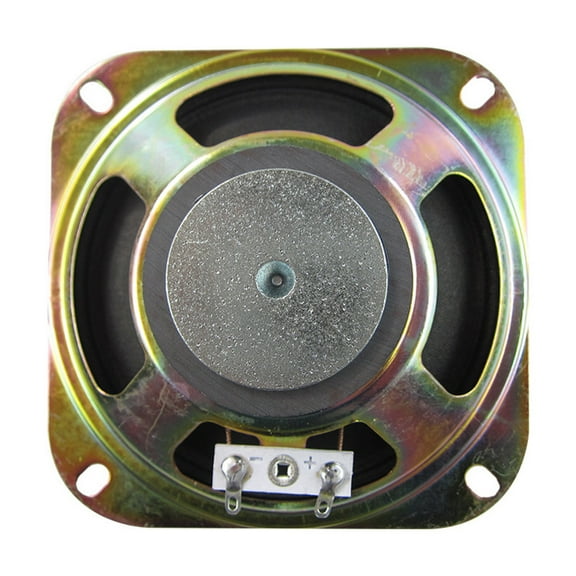 IBASETOY 2Pcs Full Range Horn Speaker Black Square for Home Use Musical Instrument Speakers