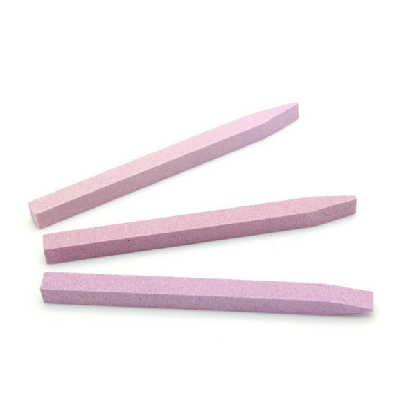 IBASETOY 2Pcs Nail Block Buffer for Women with Pink Sandpaper for Manicure Kit