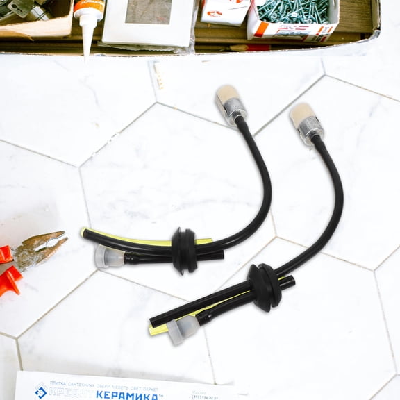 IBASETOY 2Pcs Versatile Hole Line Assembly with Pe Hose Tubing for Small Engine and Trimmer Use