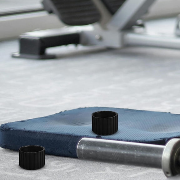 IBASETOY 2Pcs Protector for Fitness Gear Leg Fitness Equipment Leg Covers Black Rubber Floor Protection