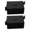 thumbnail image 1 of IBASETOY 2Pcs Rc Crawler Receiver Box Plastic Protective Case Waterproof Dustproof for Rc Vehicles Black, 1 of 8