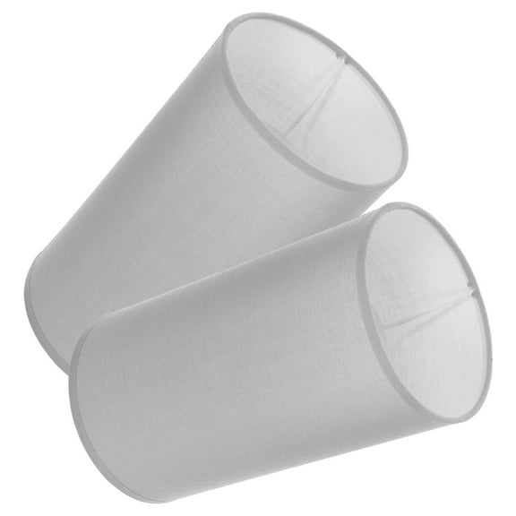 IBASETOY 2Pcs Replacement Cylinder Cloth Lampshades for Table Lamp and Floor Light