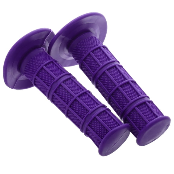 IBASETOY 2pcs Mountain Bike Accessories Silicone Handlebar Hand Grip Reduce Hand Fatigue Rough Terrains