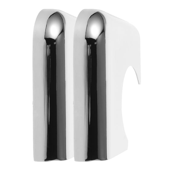 IBASETOY 2Pcs Silver Billiard Table Corner Protectors Easy Install Pool Table Corner Guards