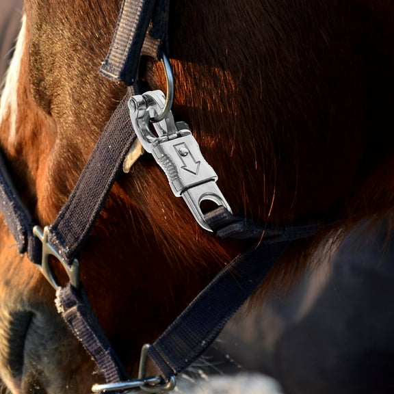 IBASETOY 3 Pcs Swivel Snap Hooks Zinc Alloy Quick Release Hook For Equestrian Gear Outdoor Enthusiasts