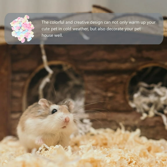 IBASETOY 300Pcs Multi Colored Cotton Balls Cotton Warmth Indoor Pet Environment