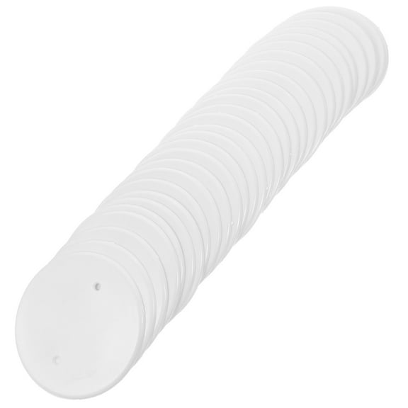 IBASETOY 30Pcs White PP Octagon Ceiling Cover Plate Easy Install Wall Protector for Home Wall Boxes