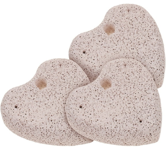 IBASETOY Assorted Color Pumice Stone Foot File for Exfoliating Calluses and Cracked for Massage Travel Size 3 Pcs