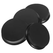 IBASETOY 3pcs Action Figure Display Stand Black Wooden Base for Collectors Decorating Projects