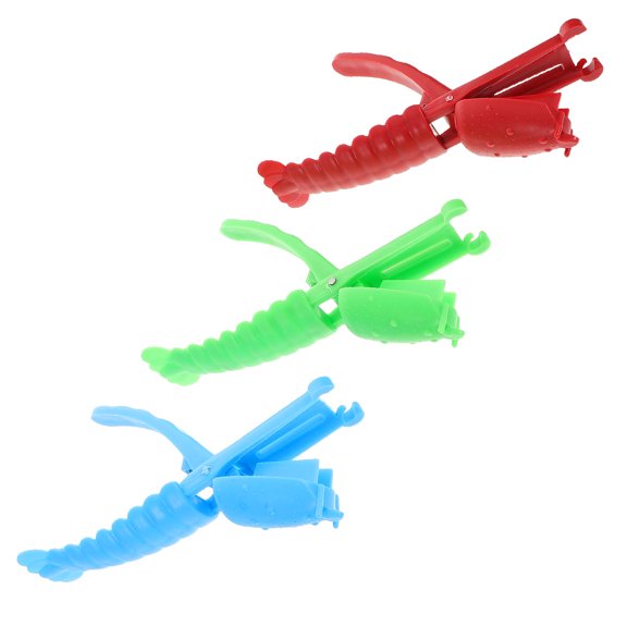IBASETOY 3pcs Portable Crawfishes Removers Crawfish Shelling Tool Plastic Easy to Clean for Seafood Lovers