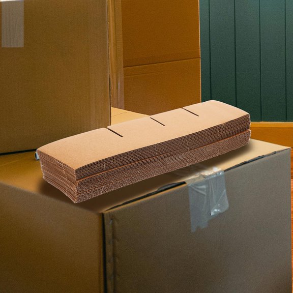 IBASETOY 48Pcs Brown Cardboard Box Dividers for Packing Effective Isolation and Organization of Fragile Items