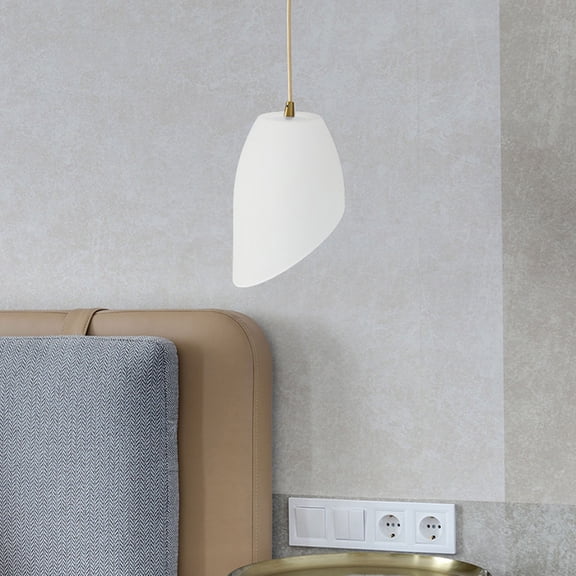 IBASETOY 4Pcs Decorative Lamp Shade White Plastic Head Shape for Lampshade in Living Room