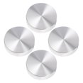 thumbnail image 1 of IBASETOY 4Pcs Table Base Adapter with Thick Aluminum Alloy Discs for Glass Furniture, 1 of 7