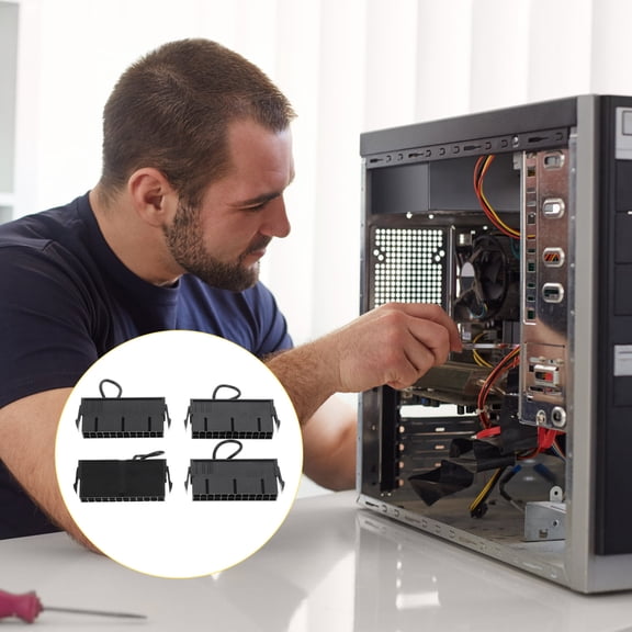 IBASETOY Back to School Power Supply Tester Pc Black 4Pcs 2In