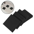 thumbnail image 1 of IBASETOY Anti Vibration Pads Sturdy Rubber Black for Ac and Equipment 4Pcs, 1 of 5