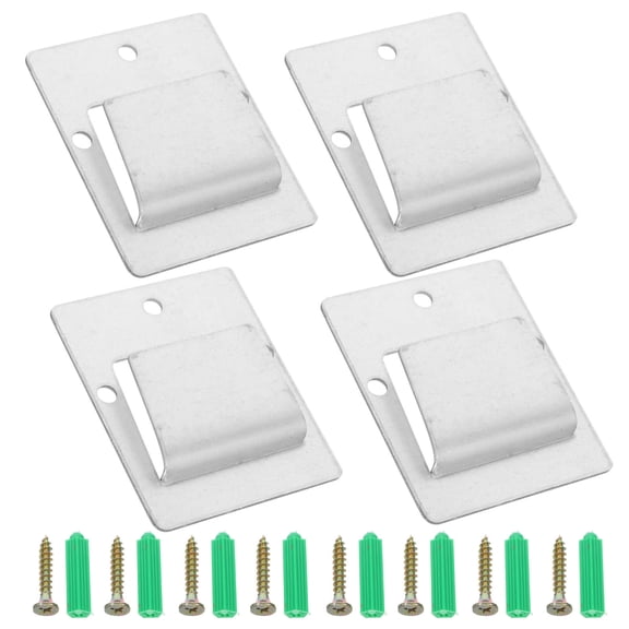 IBASETOY 4Pcs Wall Fan Mounting Brackets Universal Cooling Fan Hooks for Home Assorted Colors