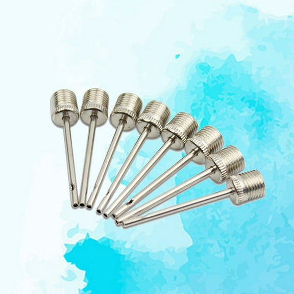 IBASETOY Metal Inflatable Needle Ball Pump Needles Aluminium Alloy 50 Pcs for Fan Gear