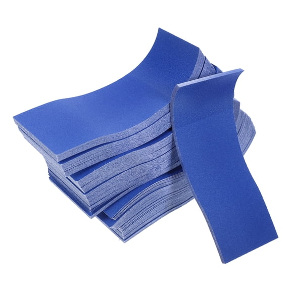 IBASETOY  Blue Double Glue Paper Napkin Rings Self Adhesive for Dining