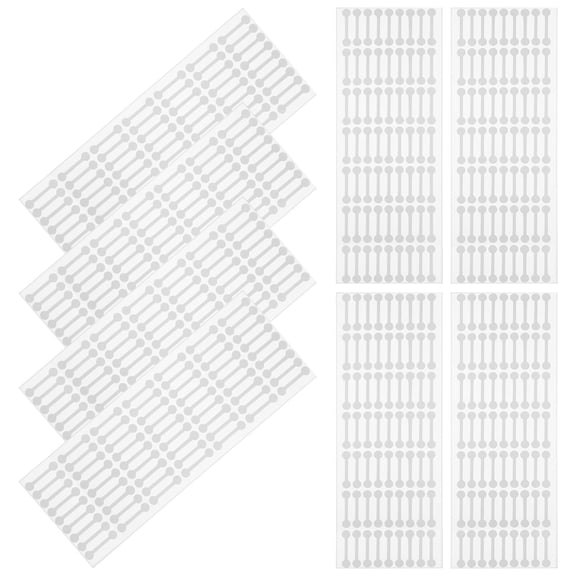 IBASETOY 500Pcs Self Adhesive Tamper Evident Stickers Plated Silver for Sealing Bottles Tubes and Boxes