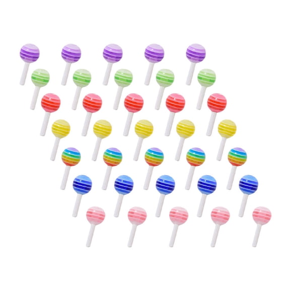 IBASETOY Girl Nail DIY Adornment Assorted Color 50pcs