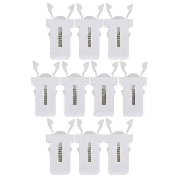 IBASETOY 50Pcs Trash Can Lock Buckles Strong ABS Material for Home Park and Public Waste Bin Use