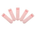 thumbnail image 1 of IBASETOY Cute Eyelash Curler Pink Plastic 5Pcs Portable Lash Tool, 1 of 8