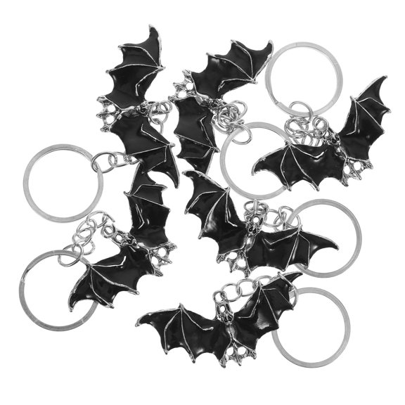 IBASETOY 6pcs Backpack Keyring Vintage Design Metal Gift for Friends Festive Atmosphere