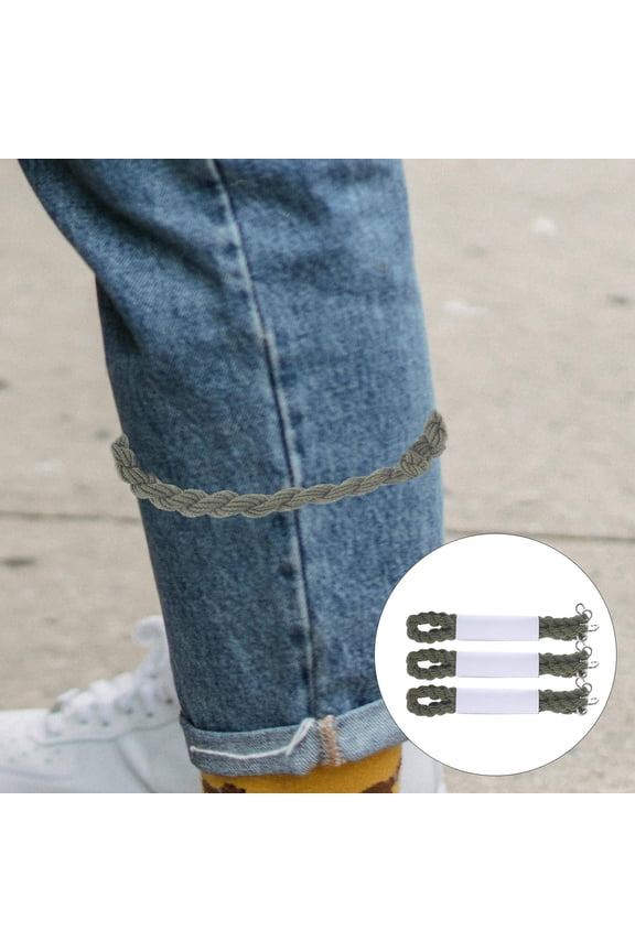 6Set Boot Fixing Band Green Polyester For Men Women Outdoor Activities Boot Supplies